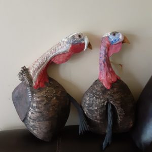 Wooden Carved Turkey